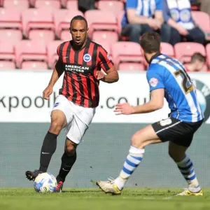 Chris O'Grady in Action: Wigan Athletic vs. Brighton and Hove Albion, Sky Bet Championship 2015 Chris O'Grady in Action: Wigan Athletic vs. Brighton and Hove Albion, Sky Bet Championship 2015