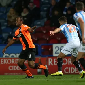 Chris O'Grady Clashes in Huddersfield vs Brighton Championship Match, 21st October 2014 Chris O'Grady Clashes in Huddersfield vs Brighton Championship Match, 21st October 2014