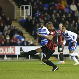 Chris O'Grady Scores Penalty for Brighton & Hove Albion against Reading, March 10, 2015