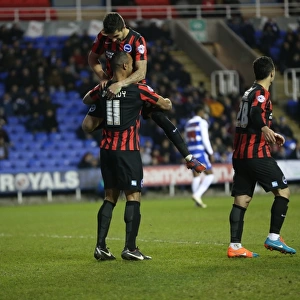 Chris O'Grady Scores the Penalty: Reading vs. Brighton & Hove Albion, March 10, 2015