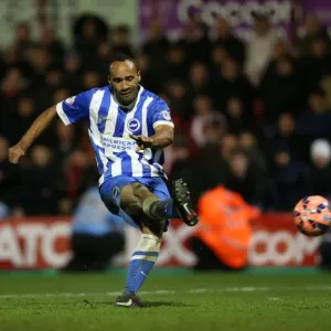 Chris O'Grady Scores the Second Goal: Brighton Leads 2-0 Print Chris O'Grady Scores the Second Goal: Brighton Leads 2-0 Print