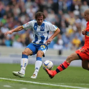 Clash at the Amex: Inigo Calderon vs Marc Tierney, Brighton & Hove Albion vs Bolton Wanderers, September 21, 2013 Clash at the Amex: Inigo Calderon vs Marc Tierney, Brighton & Hove Albion vs Bolton Wanderers, September 21, 2013