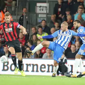Clash of Captains: Francis vs. Skalak in the EFL Cup: Bournemouth vs. Brighton and Hove Albion (19SEP17) Clash of Captains: Francis vs. Skalak in the EFL Cup: Bournemouth vs. Brighton and Hove Albion (19SEP17)