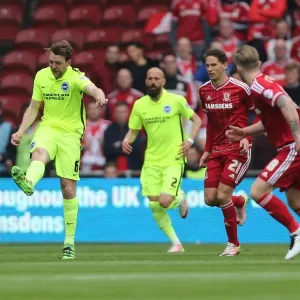 Middlesbrough vs Brighton & Hove Albion Print (07/05/2016) Middlesbrough vs Brighton & Hove Albion Print (07/05/2016)