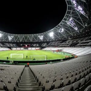 Clash at The London Stadium: West Ham United vs. Brighton and Hove Albion, Premier League, 02JAN19 Clash at The London Stadium: West Ham United vs. Brighton and Hove Albion, Premier League, 02JAN19