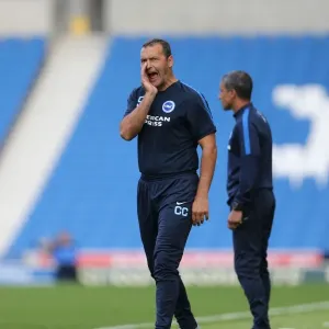 Colin Calderwood Leads Brighton & Hove Albion Against Sevilla FC in 2015 Pre-Season Friendly Colin Calderwood Leads Brighton & Hove Albion Against Sevilla FC in 2015 Pre-Season Friendly