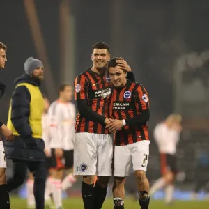 Colunga and Holla in Action: Fulham vs. Brighton & Hove Albion (December 2014) Colunga and Holla in Action: Fulham vs. Brighton & Hove Albion (December 2014)