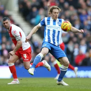 Craig Mackail-Smith Scores: Brighton & Hove Albion vs Birmingham City in Championship Clash at American Express Community Stadium (21 February 2015) Craig Mackail-Smith Scores: Brighton & Hove Albion vs Birmingham City in Championship Clash at American Express Community Stadium (21 February 2015)
