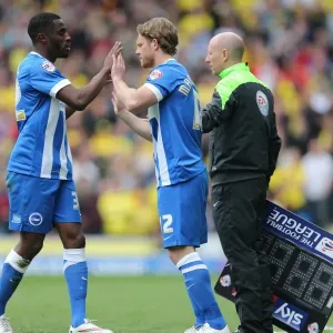 Craig Mackail-Smith's Emotional Farewell: Brighton and Hove Albion vs. Watford (25APR15) Craig Mackail-Smith's Emotional Farewell: Brighton and Hove Albion vs. Watford (25APR15)