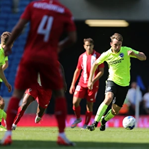 Dale Stephens in Action: Brighton & Hove Albion vs Sevilla FC (02.08.2015)