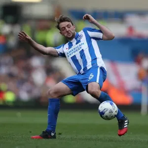 Dale Stephens in Action: Brighton & Hove Albion vs. Bristol City, EFL Sky Bet Championship (29APR17)
