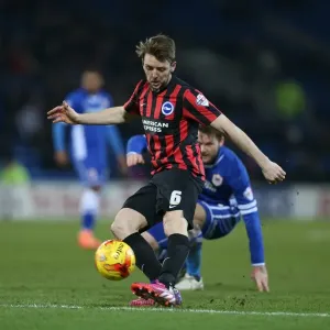 Dale Stephens in Action: Cardiff City vs. Brighton and Hove Albion, Sky Bet Championship 2015 Dale Stephens in Action: Cardiff City vs. Brighton and Hove Albion, Sky Bet Championship 2015