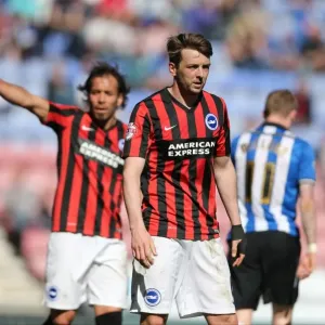 Dale Stephens: Midfield Battle in Wigan Athletic vs. Brighton and Hove Albion, Sky Bet Championship (18th April 2015) Dale Stephens: Midfield Battle in Wigan Athletic vs. Brighton and Hove Albion, Sky Bet Championship (18th April 2015)