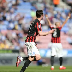 Dale Stephens Scores for Brighton in Wigan Championship Clash (18APR15) Dale Stephens Scores for Brighton in Wigan Championship Clash (18APR15)