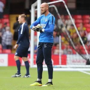 David Button Saves for Brighton and Hove Albion in Premier League Clash vs. Watford (11AUG18)
