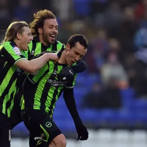 David Lopez's Dramatic Volley: Brighton & Hove Albion Take a 2-1 Lead Over Blackburn (12-12-2022)