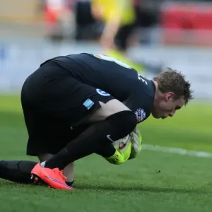 David Stockdale: In Action for Brighton and Hove Albion vs. Rotherham United, Sky Bet Championship, 6th April 2015