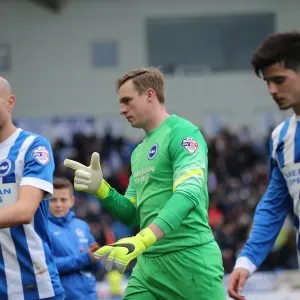 David Stockdale in Action: Brighton & Hove Albion vs Birmingham City (21FEB15) David Stockdale in Action: Brighton & Hove Albion vs Birmingham City (21FEB15)