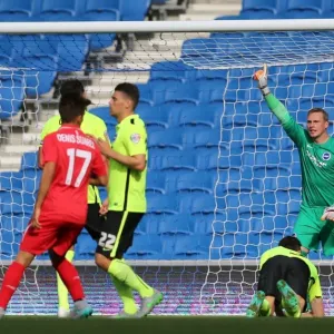 David Stockdale in Action: Brighton & Hove Albion vs Sevilla FC, 2015 Pre-Season Friendly David Stockdale in Action: Brighton & Hove Albion vs Sevilla FC, 2015 Pre-Season Friendly