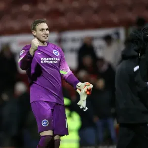 David Stockdale Print, FA Cup 3rd Round Match David Stockdale Print, FA Cup 3rd Round Match