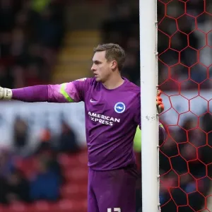 David Stockdale Print, FA Cup 3rd Round Match at Griffin Park David Stockdale Print, FA Cup 3rd Round Match at Griffin Park