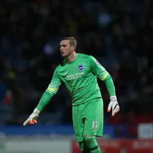 David Stockdale Focuses in Huddersfield vs. Brighton Championship Clash (21OCT14) David Stockdale Focuses in Huddersfield vs. Brighton Championship Clash (21OCT14)