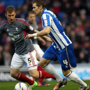 Dean Hammond Attacks in Intense Action: Brighton & Hove Albion vs. Bolton Wanderers, Npower Championship (November 24, 2012) Dean Hammond Attacks in Intense Action: Brighton & Hove Albion vs. Bolton Wanderers, Npower Championship (November 24, 2012)