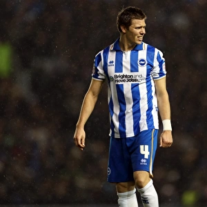 Dean Hammond of Brighton & Hove Albion in Action Against Bolton Wanderers, Npower Championship, 2012