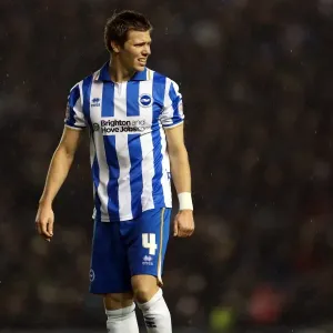 Dean Hammond of Brighton & Hove Albion in Action Against Bolton Wanderers, Npower Championship, 2012