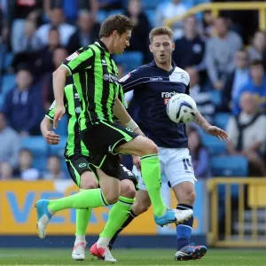 Dean Hammond Print, Millwall v Brighton & Hove Albion, The Den Dean Hammond Print, Millwall v Brighton & Hove Albion, The Den