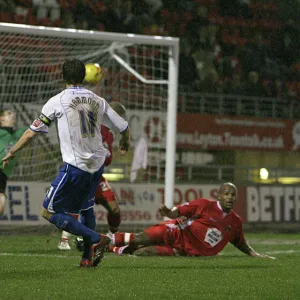 Dean Hammond scores Albions first goal