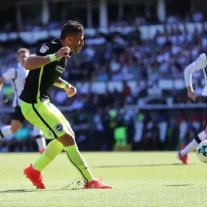 Derby County vs. Brighton and Hove Albion: EFL Sky Bet Championship Clash at iPro Stadium (06AUG16) - Intense Match Action Derby County vs. Brighton and Hove Albion: EFL Sky Bet Championship Clash at iPro Stadium (06AUG16) - Intense Match Action