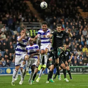 EFL Sky Bet Championship: Intense Match Action between QPR and Brighton & Hove Albion at Loftus Road Stadium (07APR17) EFL Sky Bet Championship: Intense Match Action between QPR and Brighton & Hove Albion at Loftus Road Stadium (07APR17)