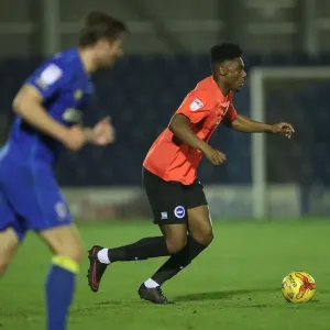 EFL Trophy: AFC Wimbledon vs. Brighton & Hove Albion Clash at The Cherry Red Records Stadium (06DEC16) EFL Trophy: AFC Wimbledon vs. Brighton & Hove Albion Clash at The Cherry Red Records Stadium (06DEC16)