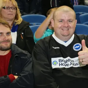 Electric Atmosphere: Brighton & Hove Albion Fans in Full Force (Sheffield Wednesday, 2013-14)