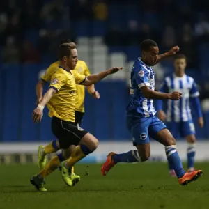 Elliott Bennett in Action: Brighton & Hove Albion vs Wigan Athletic (Nov 2014) Elliott Bennett in Action: Brighton & Hove Albion vs Wigan Athletic (Nov 2014)