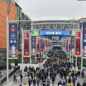 Emirates FA Cup Semi-Final Showdown: Manchester City vs. Brighton & Hove Albion at Wembley Stadium (06APR19) Emirates FA Cup Semi-Final Showdown: Manchester City vs. Brighton & Hove Albion at Wembley Stadium (06APR19)