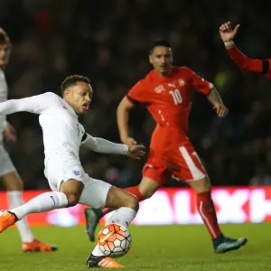 England U21s vs. Switzerland: 2016 European Championship Qualifier at Brighton and Hove Albion FC (16 November 2015)