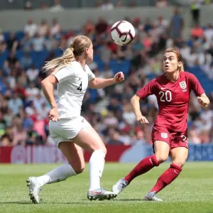 England Women vs New Zealand Women: FIFA World Cup Warm-Up Match at Brighton and Hove Albion's American Express Community Stadium (01.06.19) England Women vs New Zealand Women: FIFA World Cup Warm-Up Match at Brighton and Hove Albion's American Express Community Stadium (01.06.19)