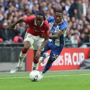 Epic Showdown: Brighton & Hove Albion vs. Manchester United in the FA Cup Semi-Final at Wembley Stadium (23APR23) Epic Showdown: Brighton & Hove Albion vs. Manchester United in the FA Cup Semi-Final at Wembley Stadium (23APR23)