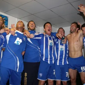 Print of Brighton & Hove Albion's 2011 League 1 Title Win Celebration Print of Brighton & Hove Albion's 2011 League 1 Title Win Celebration