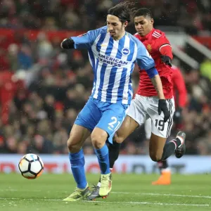 FA Cup Quarterfinal Showdown: Manchester United vs. Brighton and Hove Albion at Old Trafford (17MAR18) FA Cup Quarterfinal Showdown: Manchester United vs. Brighton and Hove Albion at Old Trafford (17MAR18)