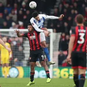 FA Cup Third Round: AFC Bournemouth vs. Brighton and Hove Albion, 5th January 2019 - Intense Match Action at Vitality Stadium FA Cup Third Round: AFC Bournemouth vs. Brighton and Hove Albion, 5th January 2019 - Intense Match Action at Vitality Stadium