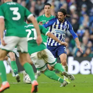 FA Cup Third Round: Intense Match Action between Brighton & Hove Albion and Sheffield Wednesday at American Express Community Stadium (04.01.2020) FA Cup Third Round: Intense Match Action between Brighton & Hove Albion and Sheffield Wednesday at American Express Community Stadium (04.01.2020)