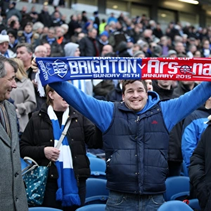 FA Cup Showdown: Brighton & Hove Albion vs. Arsenal (25Jan15) - Passionate Albion Fans