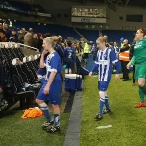 FA Women's Premier League: Brighton & Hove Albion Women vs Charlton Athletic Ladies Clash at American Express Community Stadium (December 2015) FA Women's Premier League: Brighton & Hove Albion Women vs Charlton Athletic Ladies Clash at American Express Community Stadium (December 2015)