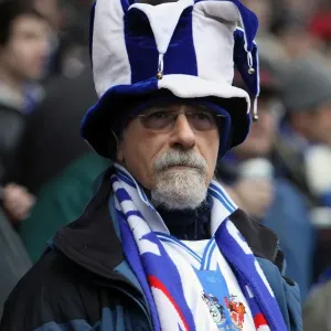 A fan at Stoke City for the FA Cup 5th Round, Feb 2011 A fan at Stoke City for the FA Cup 5th Round, Feb 2011