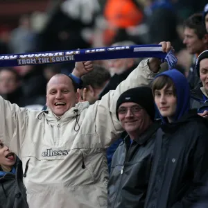 Fans at Stoke City for the FA Cup 5th Round, Feb 2011