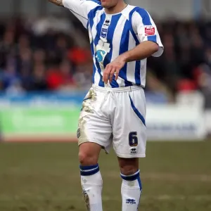Focused Defender: Adam El-Abd in Action for Brighton and Hove Albion FC Focused Defender: Adam El-Abd in Action for Brighton and Hove Albion FC