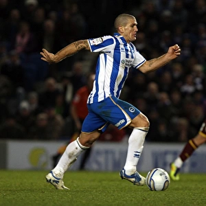 Focused Defender: Adam El-Abd's Unyielding Performance for Brighton & Hove Albion FC
